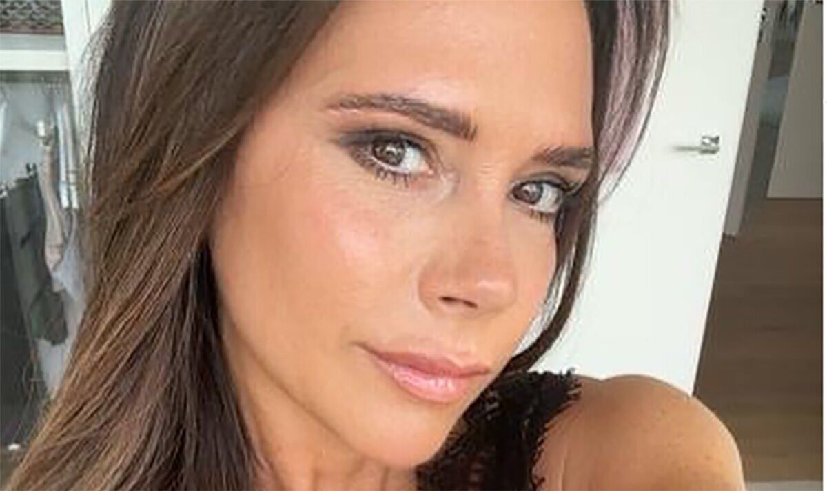 Victoria Beckham Displays Her Unbelievably Ripped Physique In Lace Bra